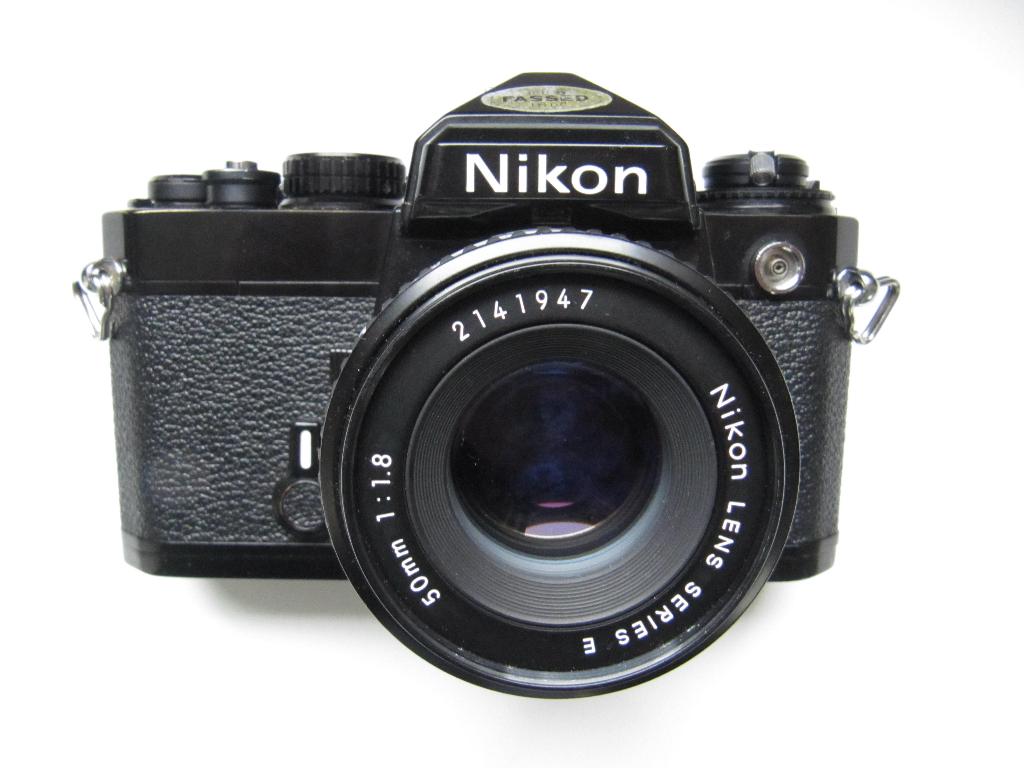 Nikon Fe, Audio, Tv en Foto, Fotocamera's Analoog, Ophalen of Verzenden, Gebruikt, Spiegelreflex, Nikon
