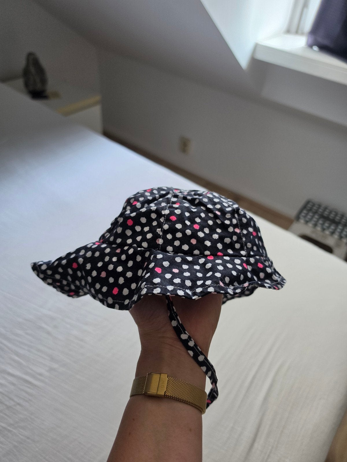 Wibra zomer hoedje van katoen 0-6 mnd nieuw, Kinderen en Baby's, Babykleding | Petten en Hoeden, Jongetje of Meisje, Hoed, Nieuw