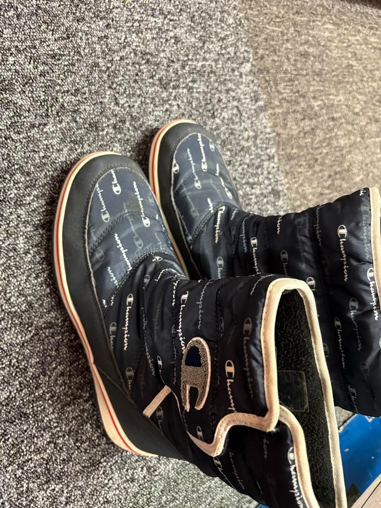 Champion Snowboots Maat 39 - Donkerblauw, Ophalen of Verzenden, Gedragen, Blauw, Snowboots