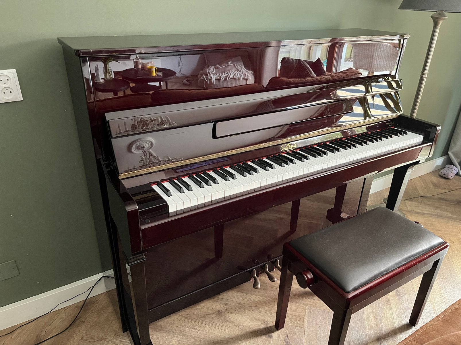 Piano - 100 EUR - Carl Ebel, Ophalen, Gebruikt, Overige kleuren, Piano