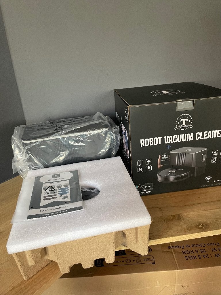 Foto 6 van Ongebruikte robotstofzuiger met dweil (winkelprijs €1299)