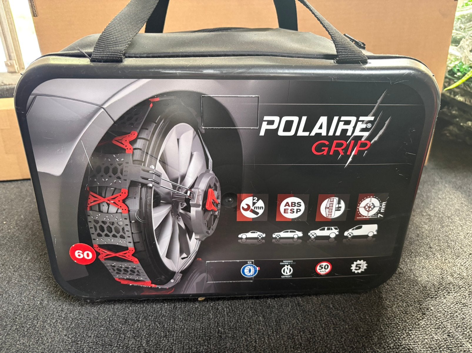 Polaire Grip sneeuwkettingen mt 60 loopvlak tot 20 inch, Ophalen of Verzenden, Nieuw
