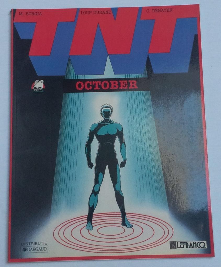 TNT: October - Collectie Avonturenstrips, Boeken, Stripboeken, Gelezen, Eén stripboek, Ophalen of Verzenden, M. Borgia, Loup Durand, G. Denayer
