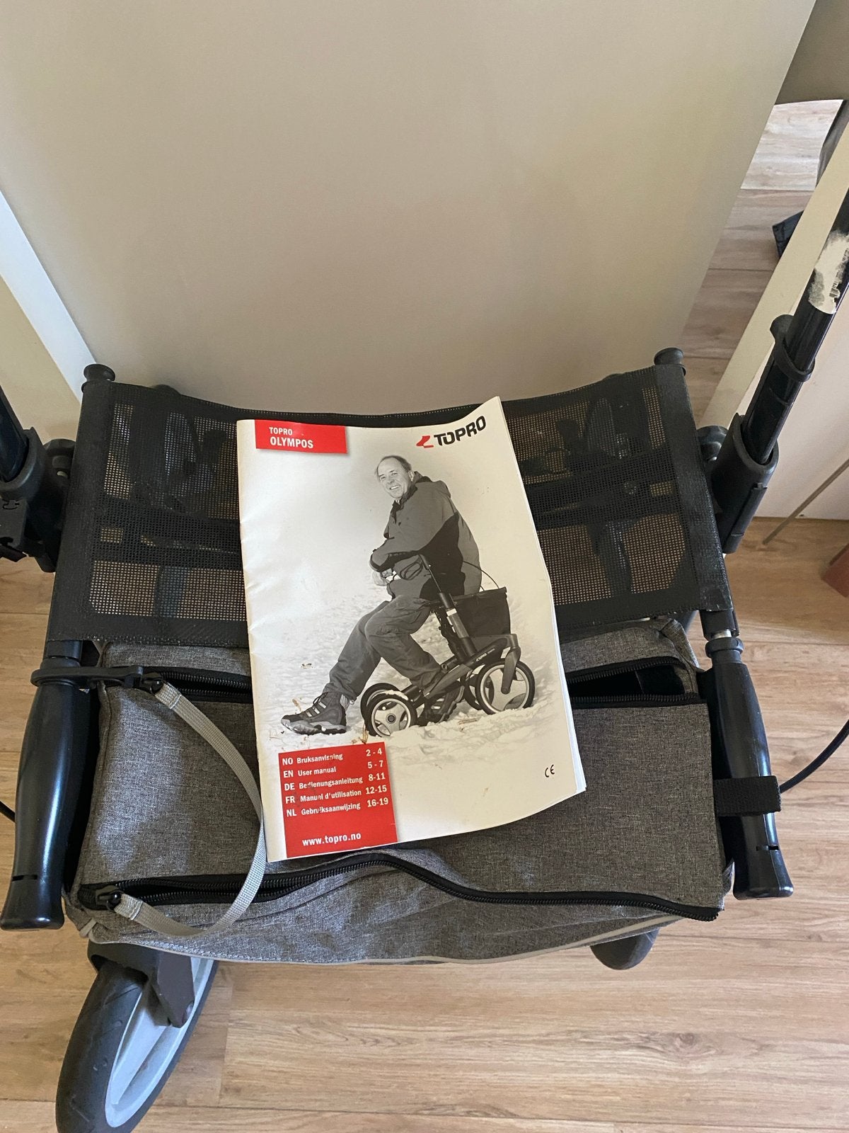 Rollator, Diversen, Ophalen of Verzenden, Opvouwbaar, Gebruikt