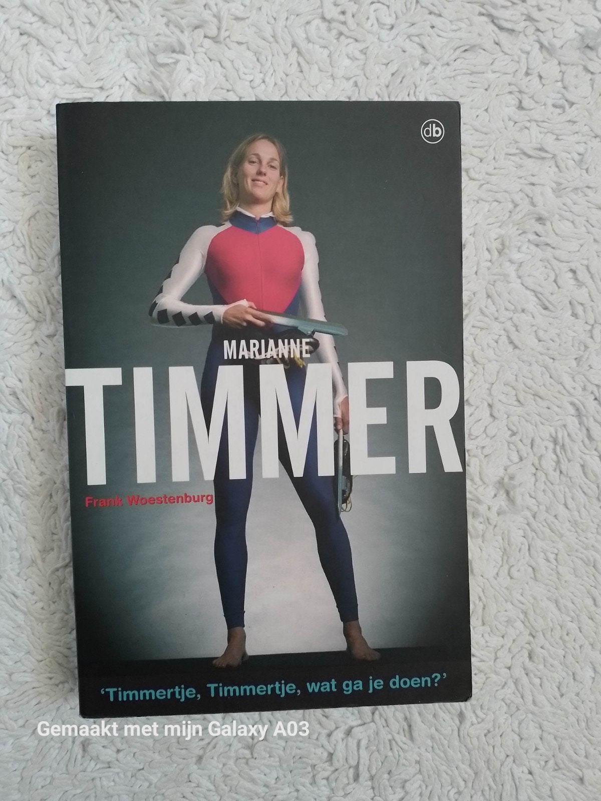 Marianne Timmer - Biografie van een schaatsicoon, Ophalen of Verzenden, Zo goed als nieuw, Frank Woestenburg, Sport