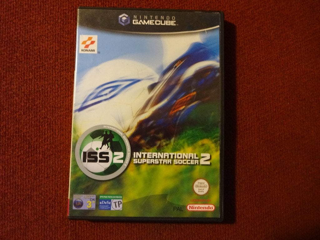 GameCube International Superstar Soccer 2 , GC Nintendo Game, Gebruikt, 2 spelers, Ophalen of Verzenden, Vanaf 3 jaar