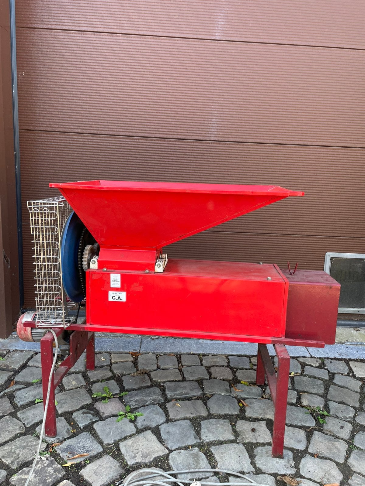 Druiven ontsteelmachine wijn maken, Hobby en Vrije tijd, Ophalen, Gebruikt
