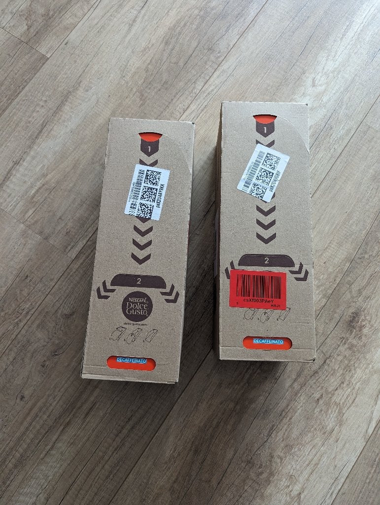 Dolce Gusto, Lungo ( DECAFFEINATO), Ophalen of Verzenden, Nieuw, Koffiemachine, Koffiepads en cups