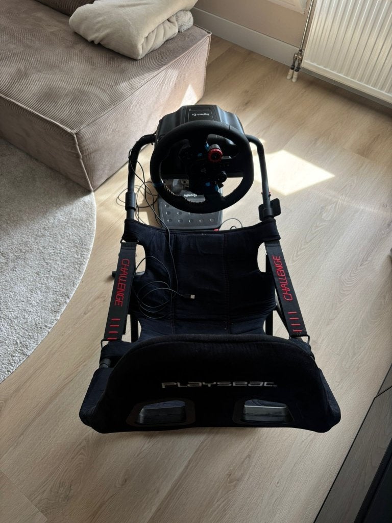 Playseat en Racestuur & Pedalenset Playstation PS4 / PS5 /PC, Ophalen, Zo goed als nieuw, Playseat of Racestoel, PlayStation 4