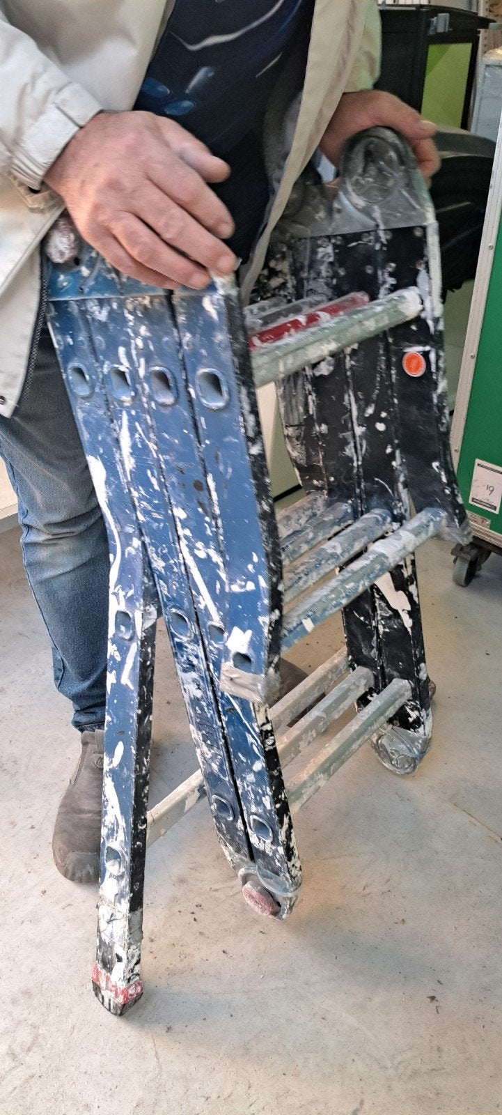 altreks ladder zeer handig en goed werkend, Doe-het-zelf en Verbouw, Ophalen of Verzenden