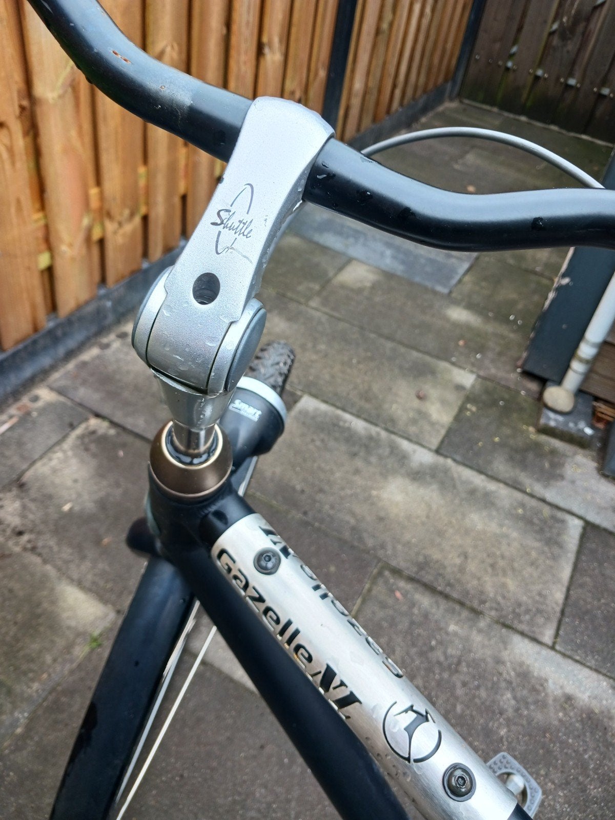 Foto 2 van herenfiets gazelle