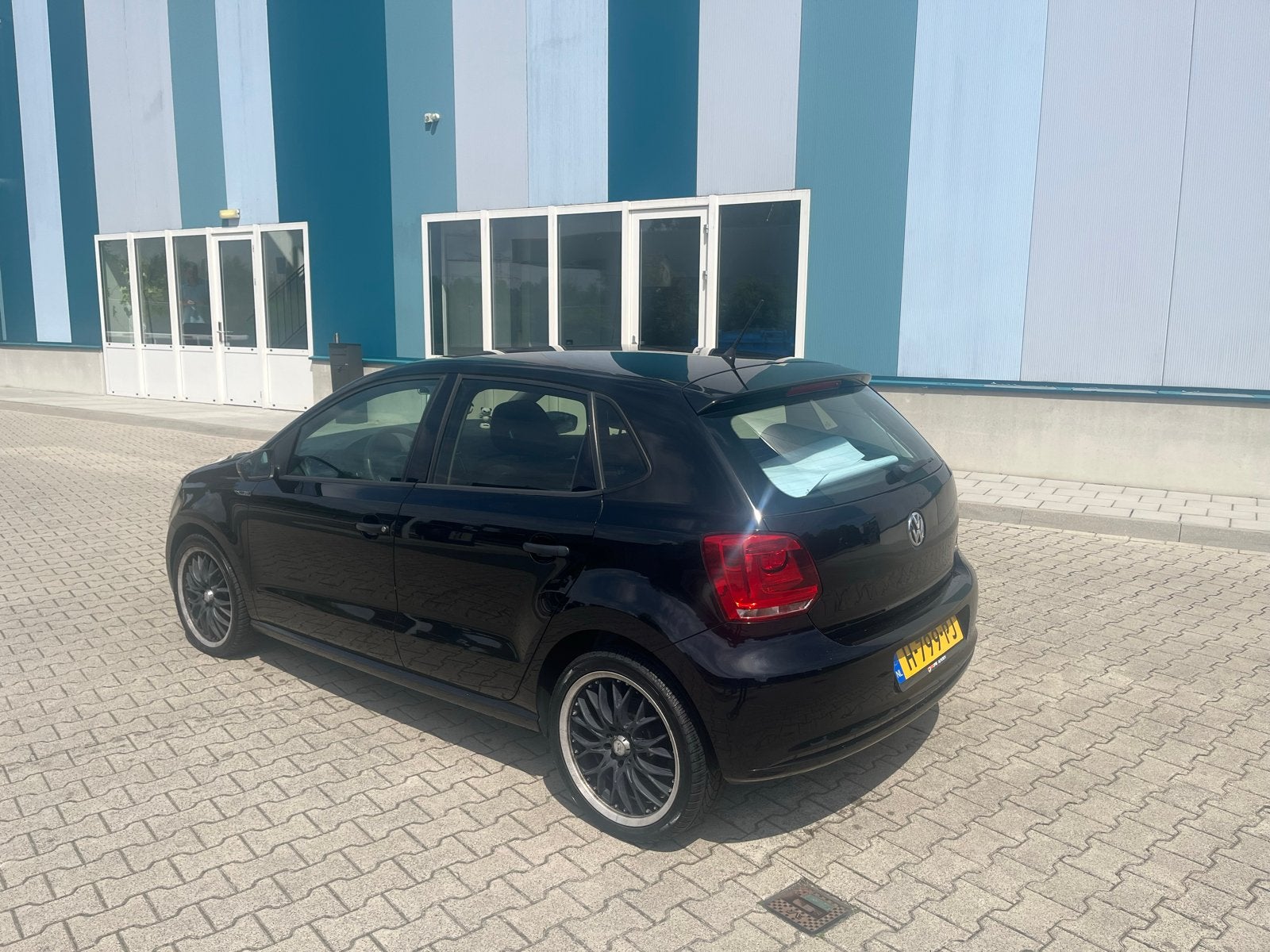 Volkswagen Polo 1.2 6V 44KW 5D My2009 2012 Zwart, Auto's, Volkswagen, Polo, Benzine, C, Hatchback, Handgeschakeld, Geïmporteerd