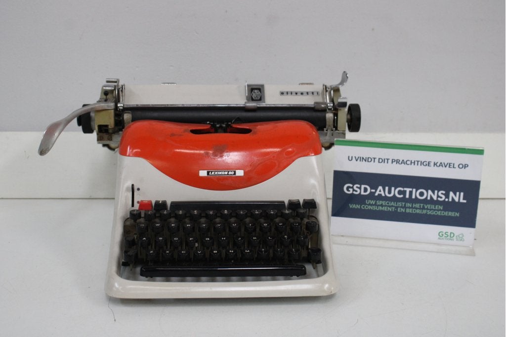 Olivetti Lexikon 80 typemachine, Diversen, Typemachines, Ophalen of Verzenden, Niet ingevuld, Niet ingevuld, Niet ingevuld