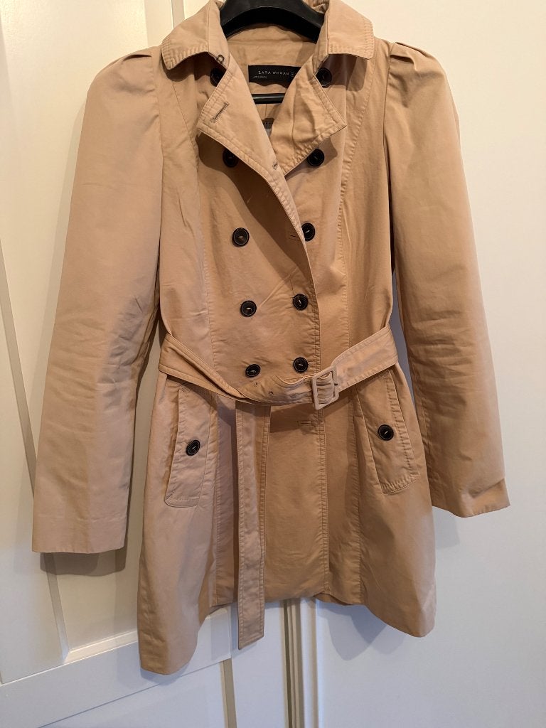 Trenchcoat, Maat 38/40 (M), Ophalen of Verzenden, Zo goed als nieuw, Zara
