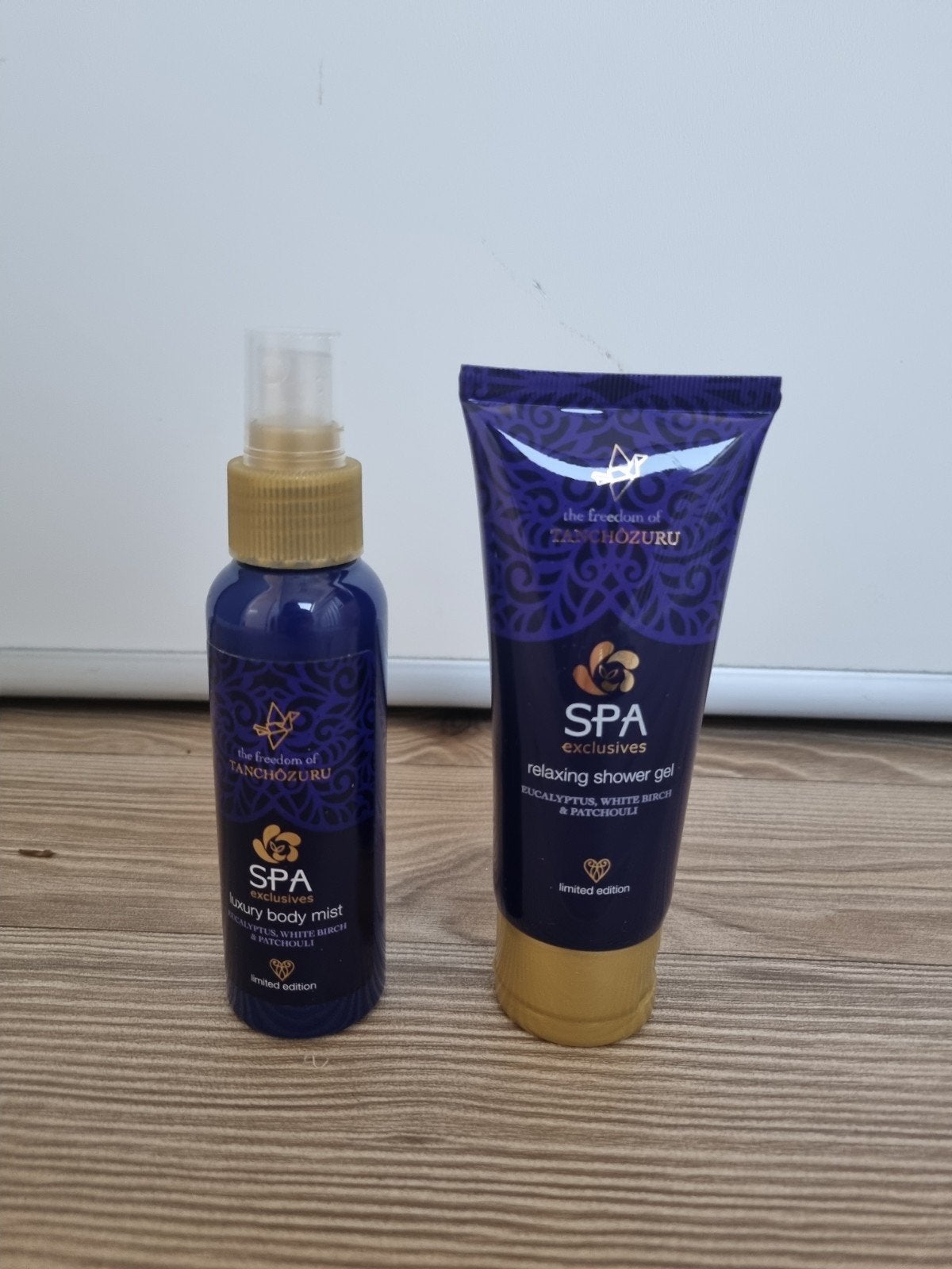 SPA exclusives body mist & shower gel set, Ophalen of Verzenden, Zo goed als nieuw, Bad & Douche