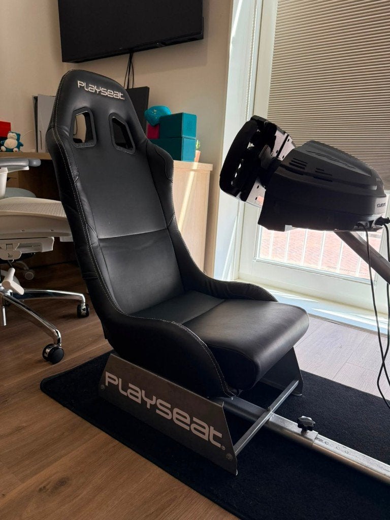 playseat evolution met thrustmaster t300rs, Ophalen, Gebruikt, Playseat of Racestoel, PlayStation 4