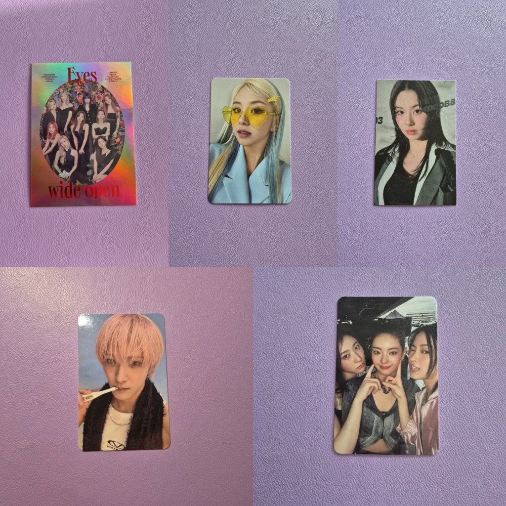Kpop photocards (twice, p1harmony, itzy), Ophalen of Verzenden, Zo goed als nieuw, Foto of Kaart