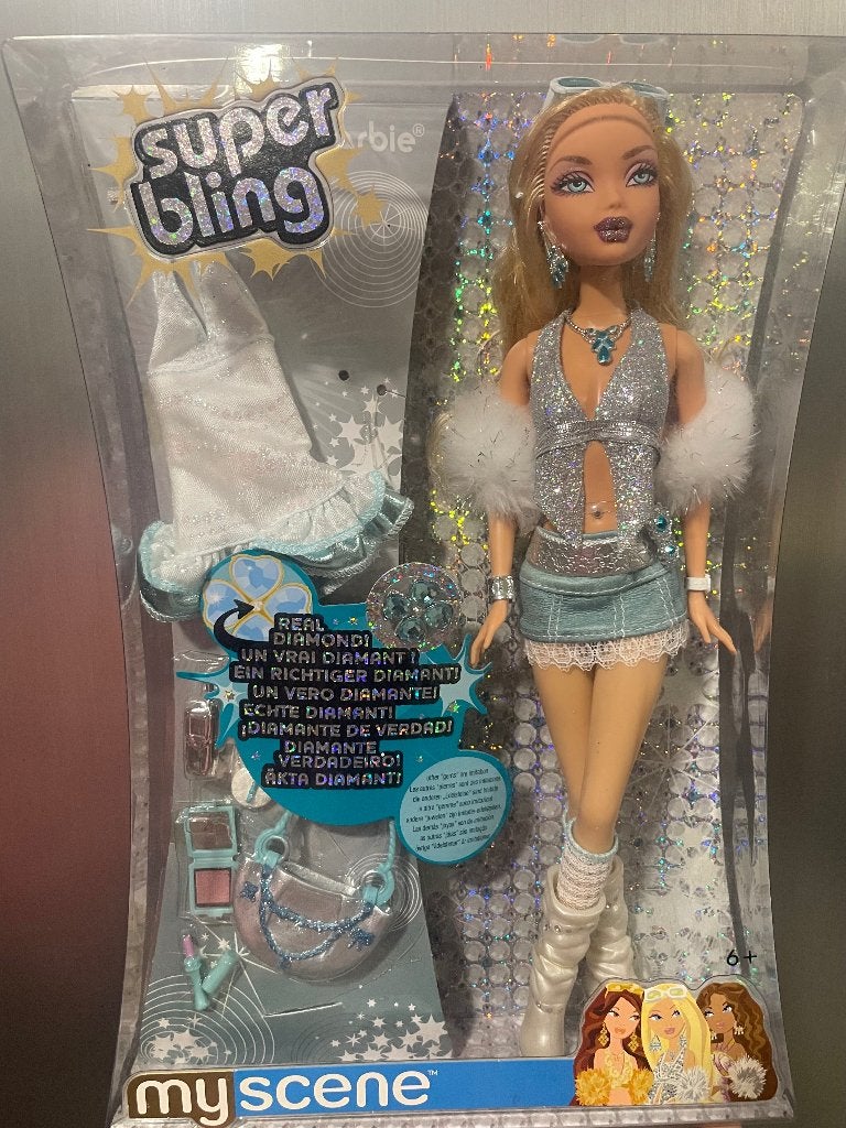My Scene Super Bling Barbie Real Diamond NRFB, Verzenden, Nieuw, Pop