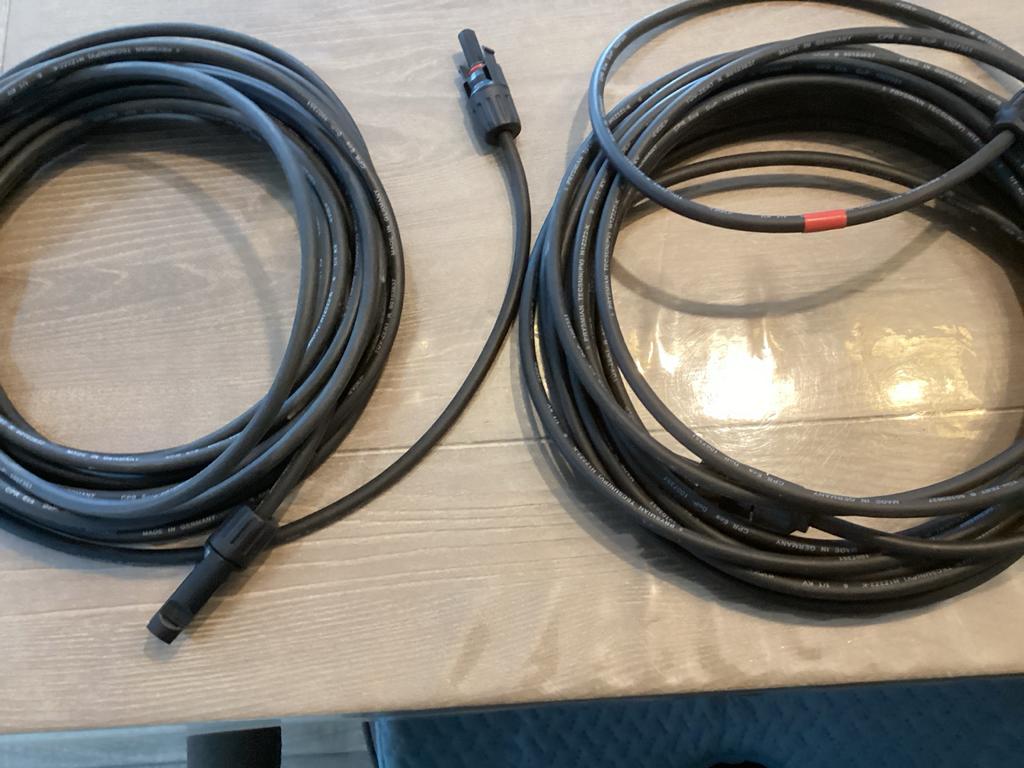 Zonnepaneelkabels met MC4 connectoren, Ophalen of Verzenden, Nieuw, Kabel of Snoer