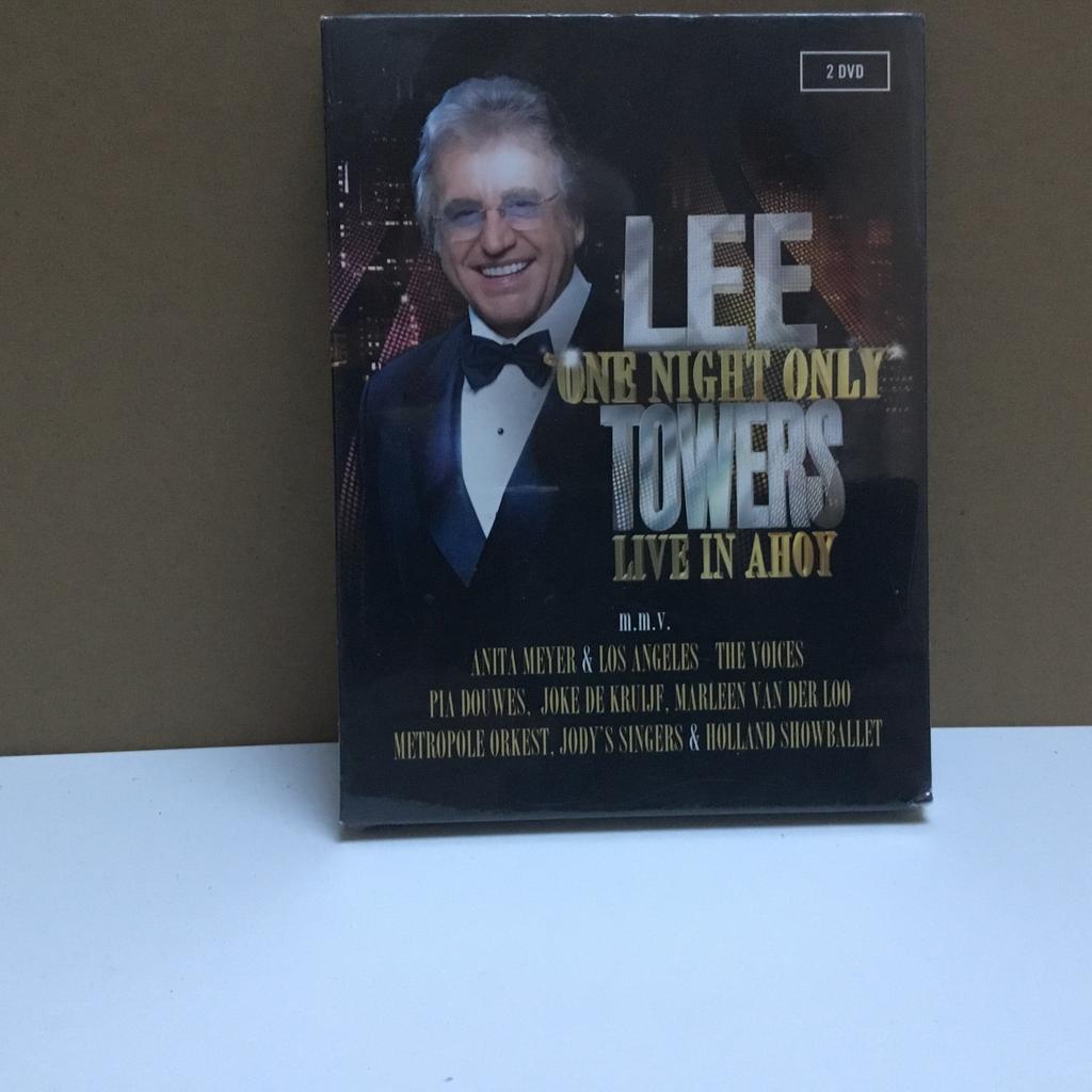 Lee Towers - One Night Only Live in Ahoy (2 DVD), Alle leeftijden, Ophalen of Verzenden, Nieuw in verpakking, Muziek en Concerten