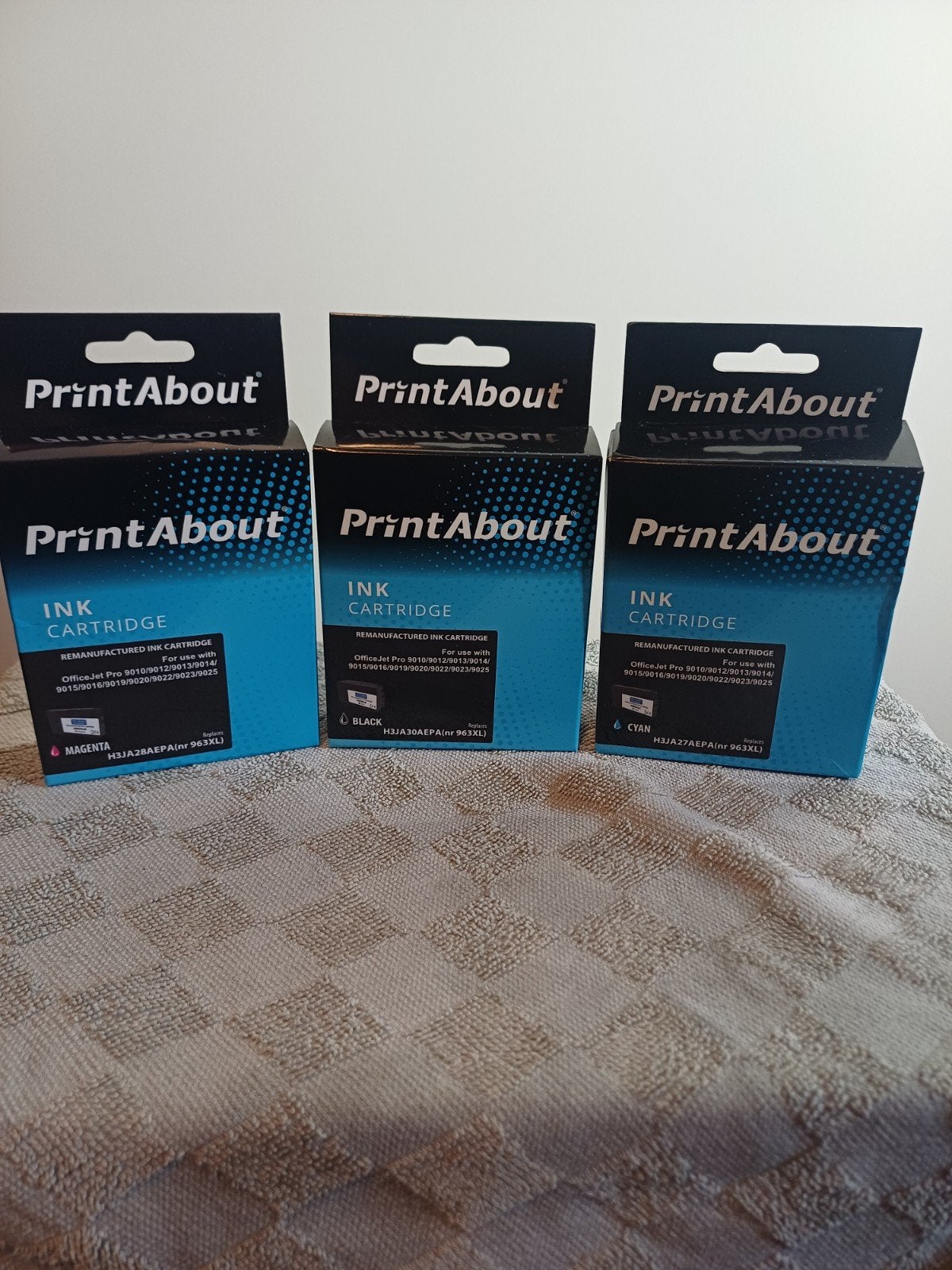 Nieuwe PrintAbout Inktcartridges 963XL (Zwart, Cyaan, Magent, Ophalen of Verzenden, Nieuw