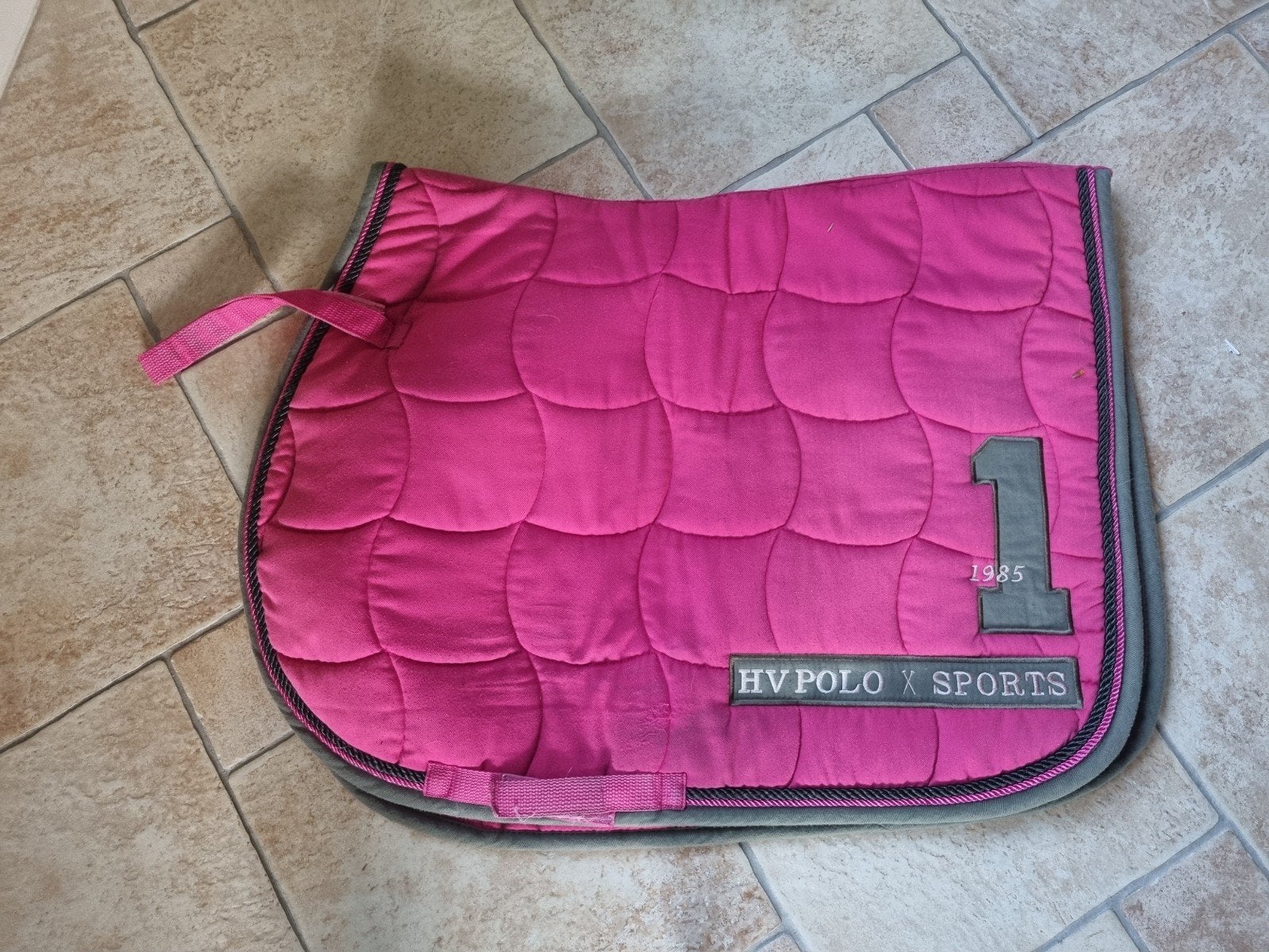 Prachtig roze veelzijdigheid hv polo zadeldek F/S, Full (L), Katoen, Ophalen of Verzenden, Zo goed als nieuw