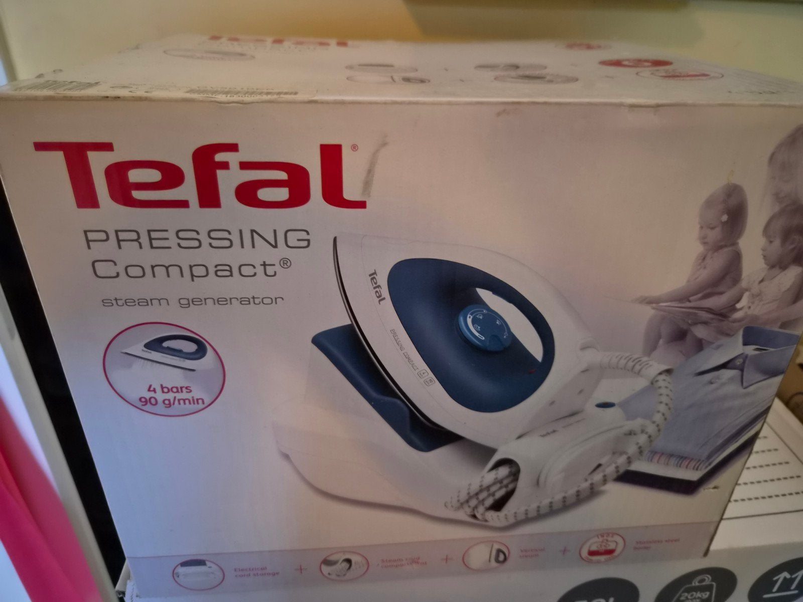 Nieuwe Tefal Pressing Compact Stoomgenerator, Ophalen