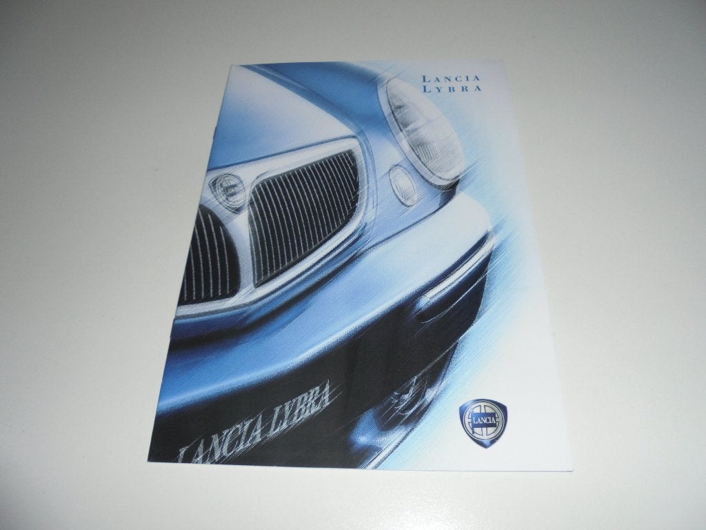brochure Lancia Lybra modellen 200, Ophalen of Verzenden, Nieuw, Overige merken