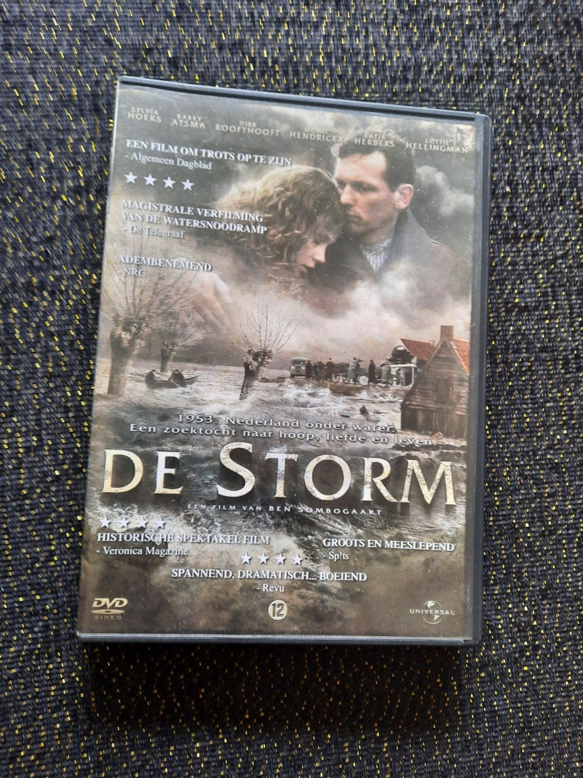 De Storm DVD - Nieuwstaat, Waargebeurd drama, Inclusief doosje, Nederlands, Ophalen of Verzenden