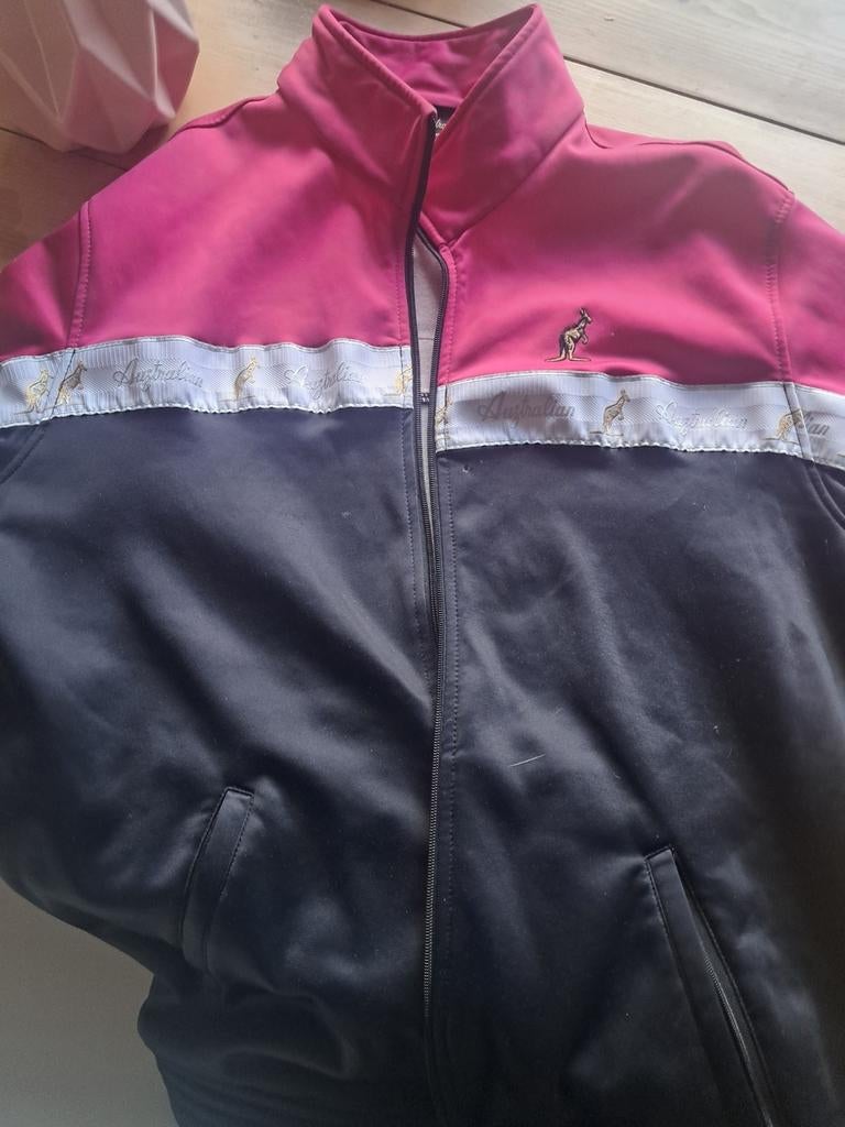 Australian duo jacket met klein gaatje - Maat L, Australian, Zwart, Maat 42/44 (L), Ophalen of Verzenden