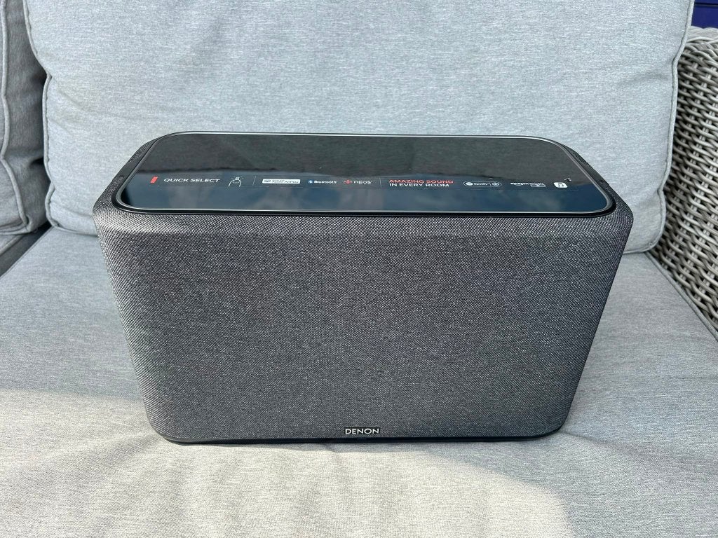 Denon Home 350 Wifi/Bluetooth Speaker (Grijs/Zwart), Overige merken, Slimme speaker, Zo goed als nieuw, Minder dan 60 watt