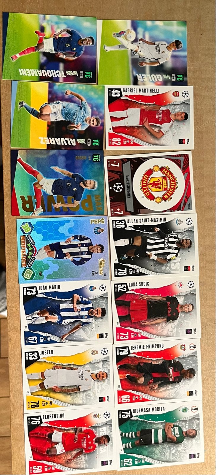 Voetbalplaatjes Match Attax 2023/2024 - Diverse Spelers, Ophalen of Verzenden, Zo goed als nieuw, Buitenlandse clubs, Spelerskaart