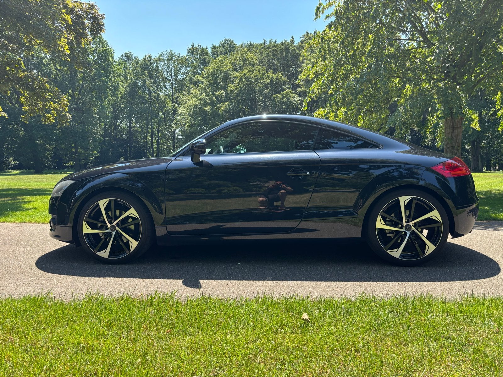 Audi TT 2.0 Tfsi Coupe 147KW 2008 Zwart, Auto's, TT, 4 cilinders, 1984 cc, 4 stoelen