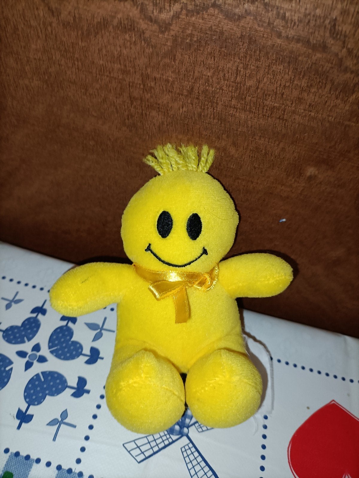 Gele daatje knuffeltje 12 cm groot, Ophalen of Verzenden, Zo goed als nieuw, Overige typen
