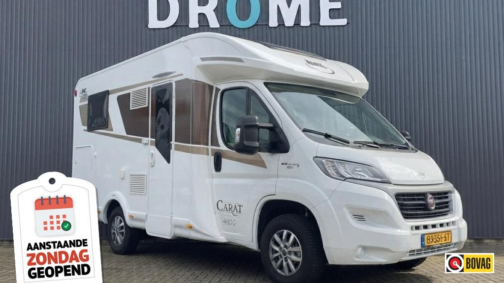 McLouis Carat 480 G Luchtvering, Levelsysteem, Ringverwarming, Verwarmde buitenspiegels, L-zit, Half-integraal