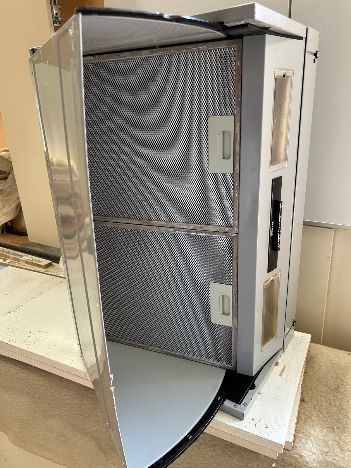 Siemens Vlakschermkap - Inbouw Afzuigkap - Gebruikt, Witgoed en Apparatuur, Ophalen, Gebruikt, Minder dan 200 m³ per uur, Inbouw