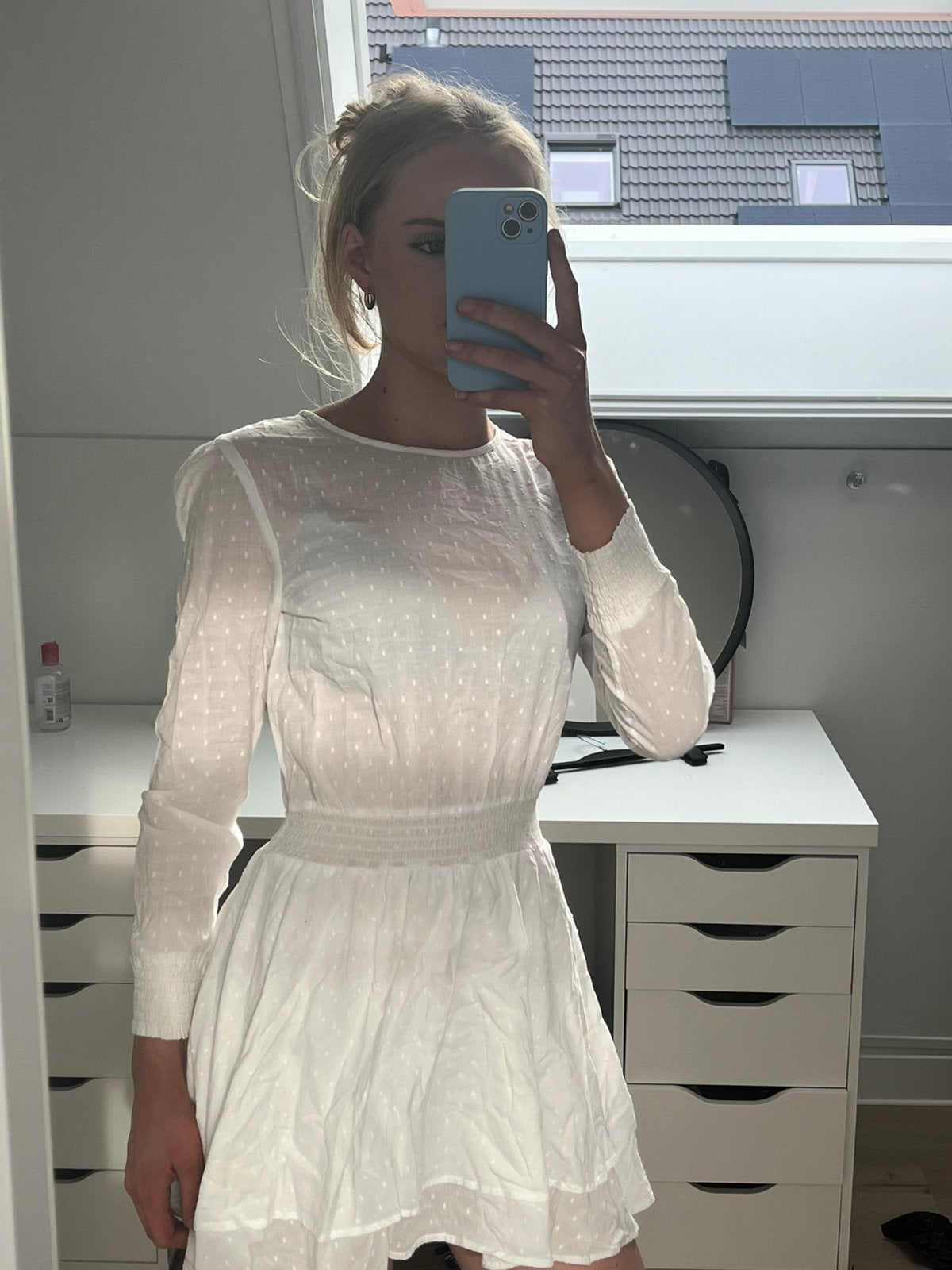 Kinder jurkje, Ophalen of Verzenden, Zo goed als nieuw, Roze, Maat 34 (XS) of kleiner