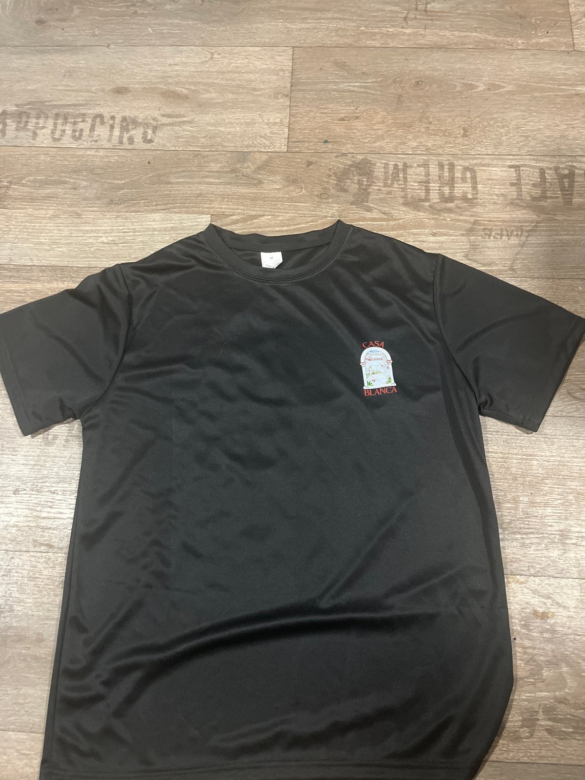 Casa Blanca T-shirt - Zwart - Maat M, Kleding | Heren, Verzenden, Zo goed als nieuw, Maat 48/50 (M), Zwart
