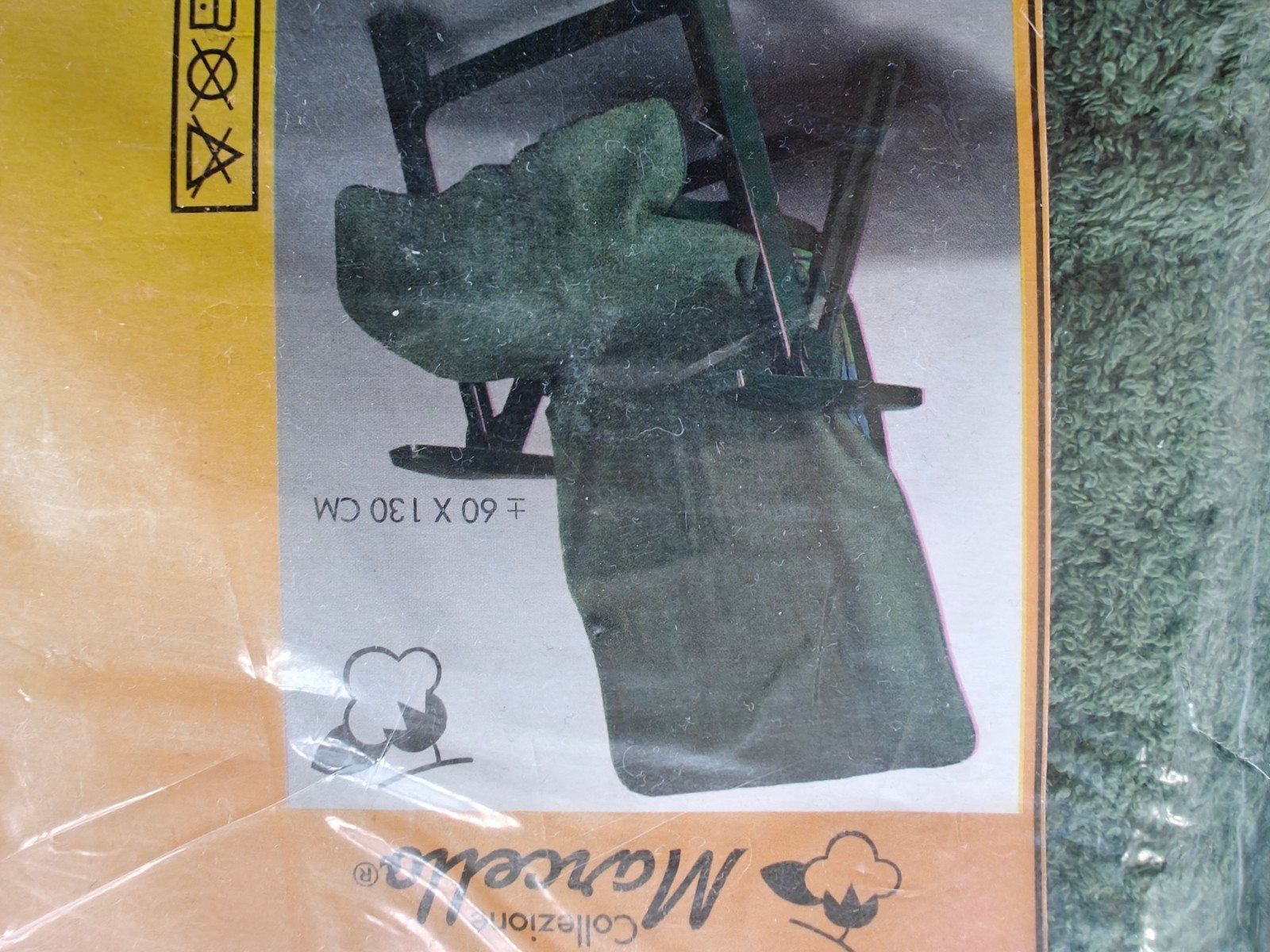 Stoelkussenbeschermer 60x130 cm - Groen Katoen, Huis en Inrichting, Stoelen, Overige kleuren, Klassiek, Nieuw, Ophalen of Verzenden