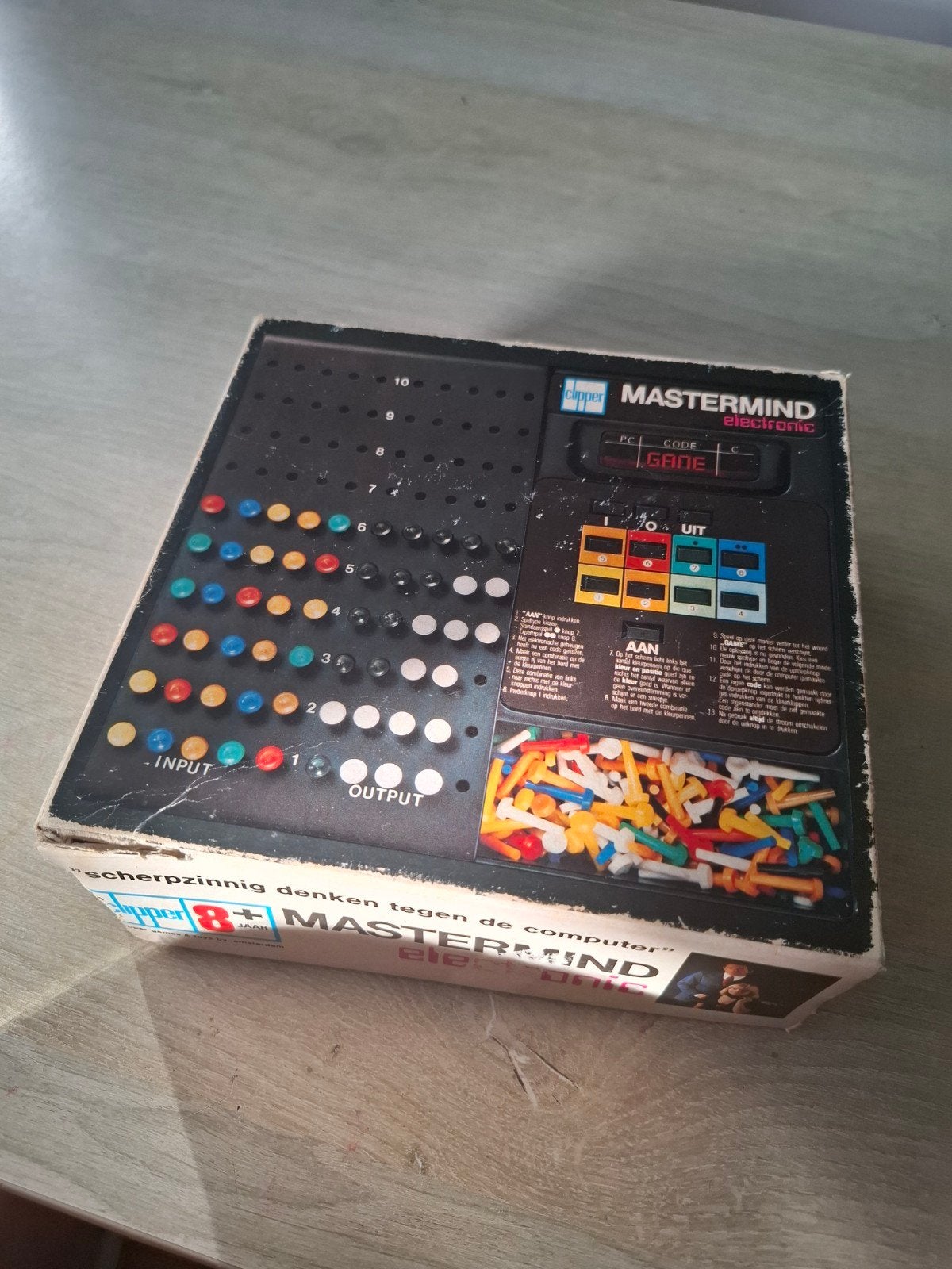 Mastermind Electronic Clipper - Vintage Gezelschapsspel, Gebruikt, Clipper, Een of twee spelers, Clipper