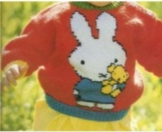 Nijntje met knuffel trui breipatroon, Ophalen of Verzenden, Zo goed als nieuw, Breien, Patroon of Boek