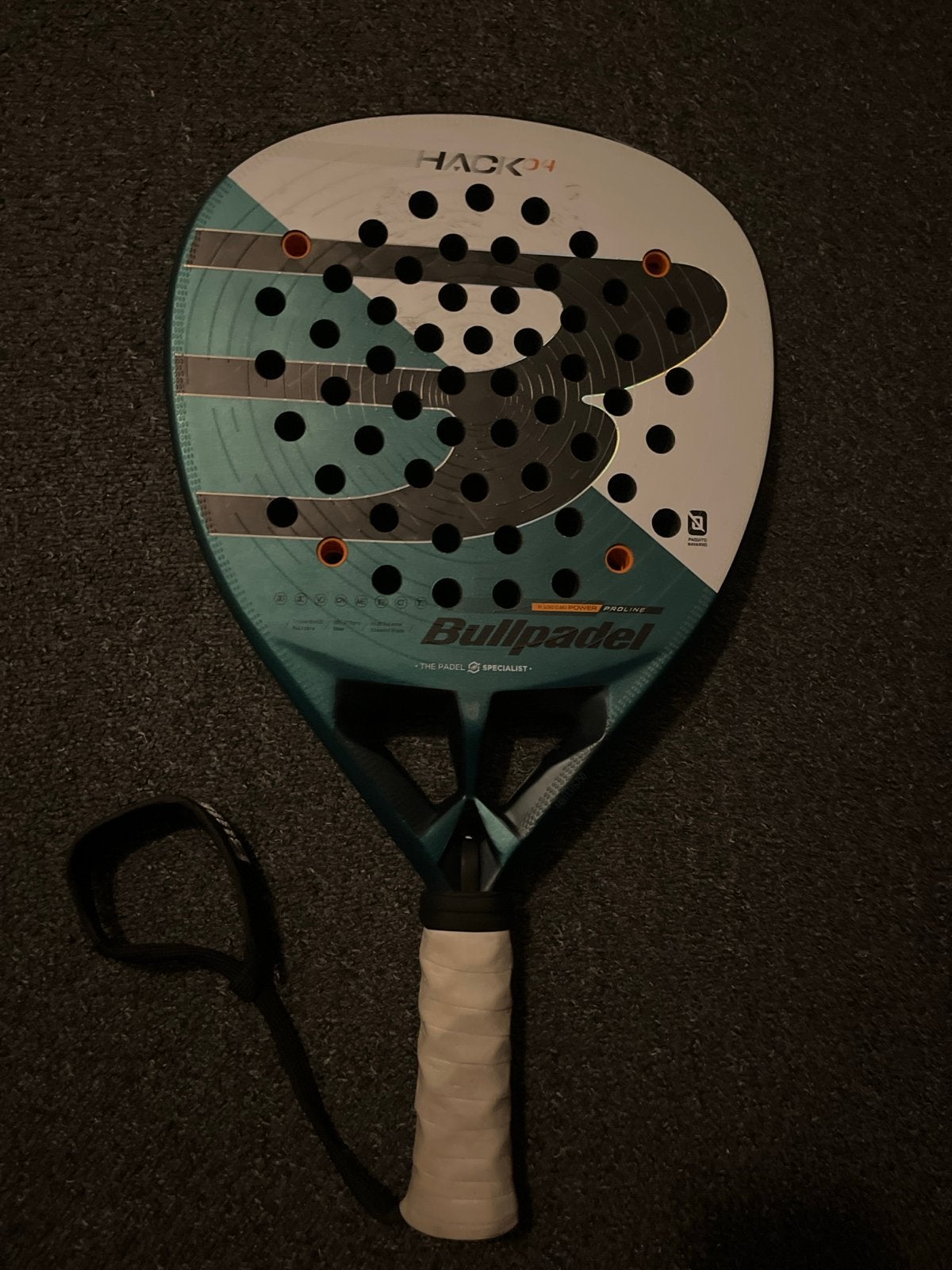 Bullpadel Hack 04 Padel Racket, Ophalen of Verzenden, Gebruikt