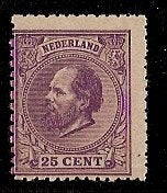 Nederland NVPH nr 26D postfris Koning Willem III 1872, Ophalen of Verzenden, T/m 1940, Postfris
