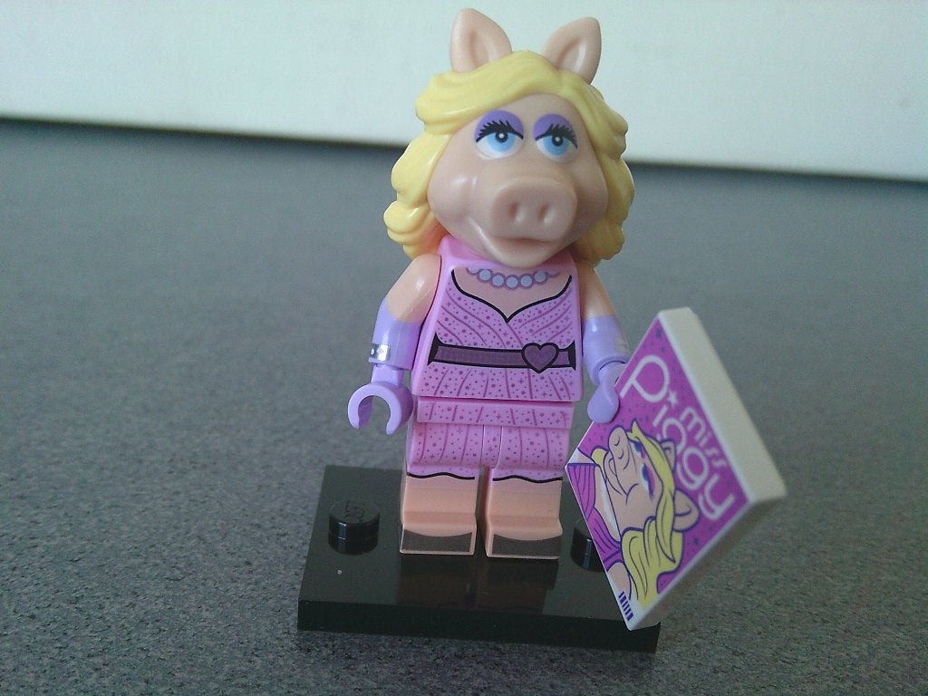 Minifiguur/Poppetje CMF serie Muppets: Miss Piggy, Verzenden, Lego, Nieuw, Minifiguren serie