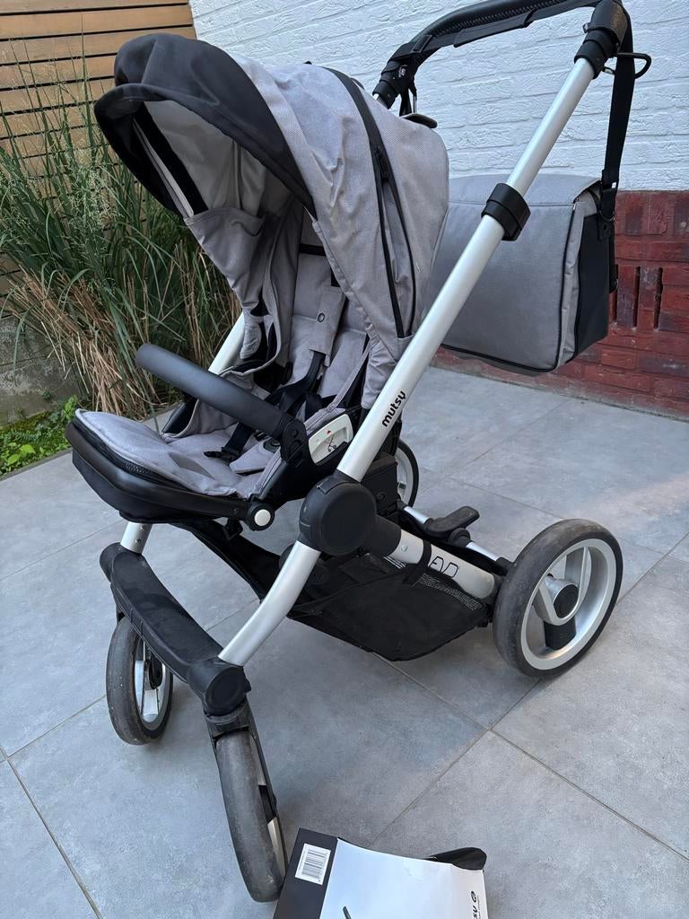 Mutsy evo bold - Kinderwagen grijs, Caravans en Kamperen, Bolderkarren, Ophalen, Gebruikt
