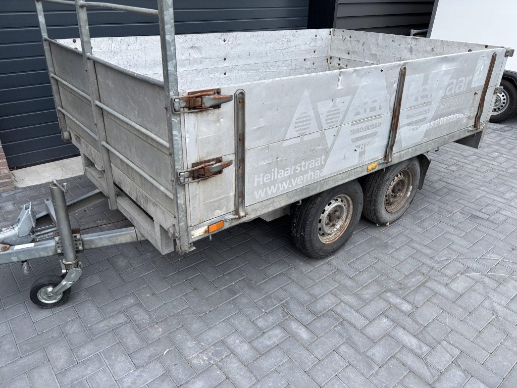 Plateauwagen aanhanger aanhangwagen tandemasser opknapper, Gebruikt
