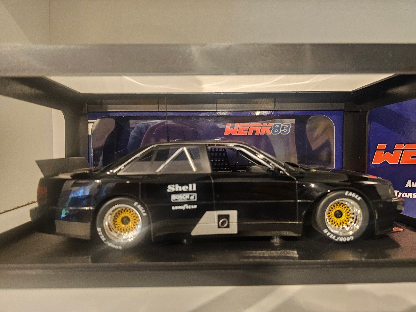 WERK83 Audi 200 TransAm Testcar 1987 1:18, Ophalen of Verzenden, Zo goed als nieuw, Auto, Overige merken
