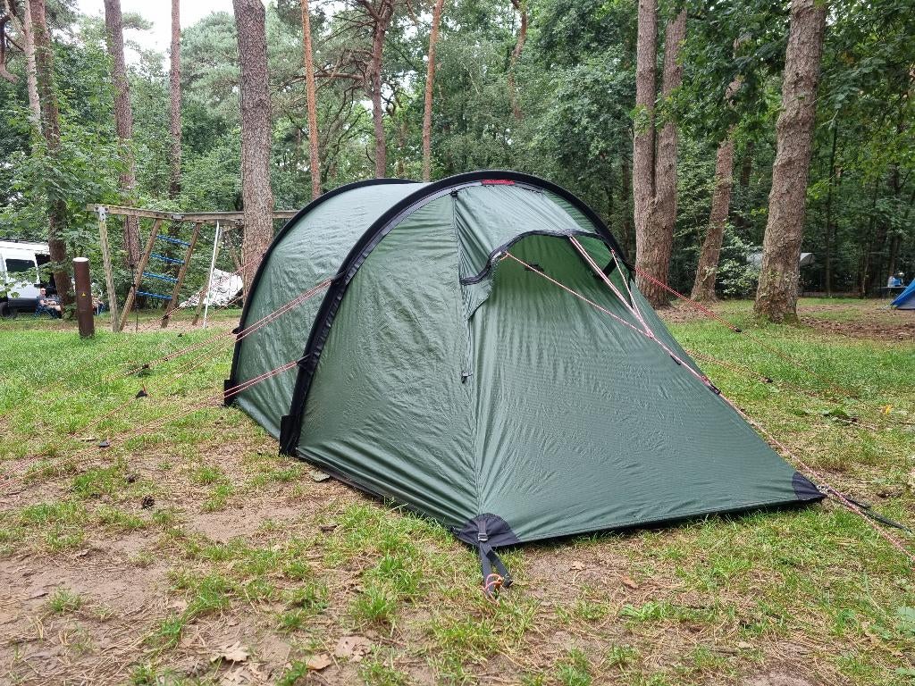 Hilleberg Kaitum 2 (4-seizoen, Red Label)  incl. footprint, Caravans en Kamperen, Tenten, Ophalen of Verzenden, Gebruikt, Tot en met 2