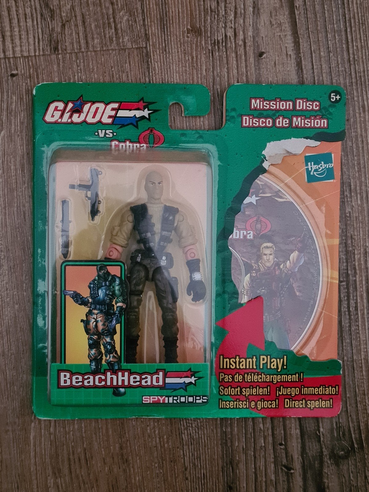 G.I. Joe vs Cobra SpyTroops BeachHead Actiefiguur, Ophalen of Verzenden, Nieuw