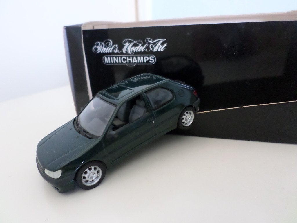 PEUGEOT 306 van 1995 Tweedeurs  Phase1  Nostalgie VERKOCHT, Ophalen of Verzenden, Nieuw, Auto, MiniChamps
